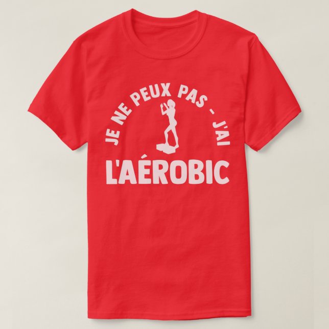Aerob Workout Gift T Shirt (Design framsida)