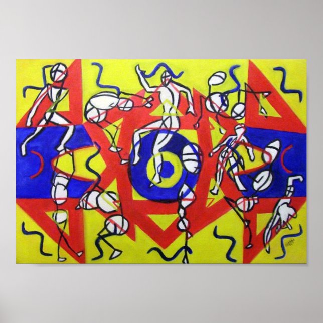 Aerob workout poster (Framsidan)