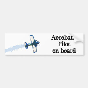 Aerobatic lotsa ombord bildekal