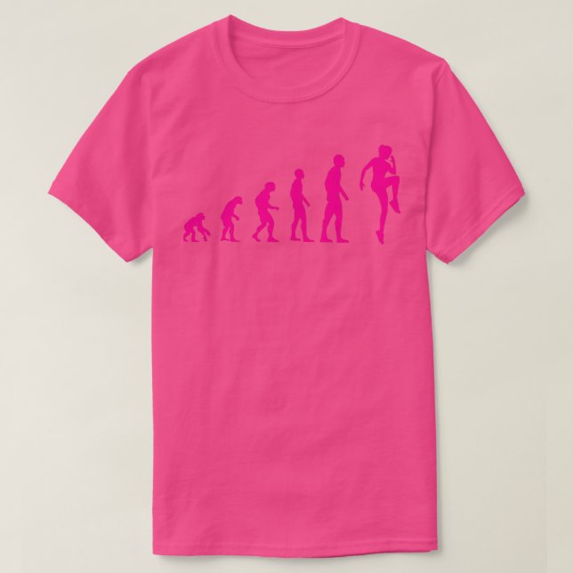 Aerobics Evolution Funny Gymnastics Gift 1 T Shirt (Design framsida)
