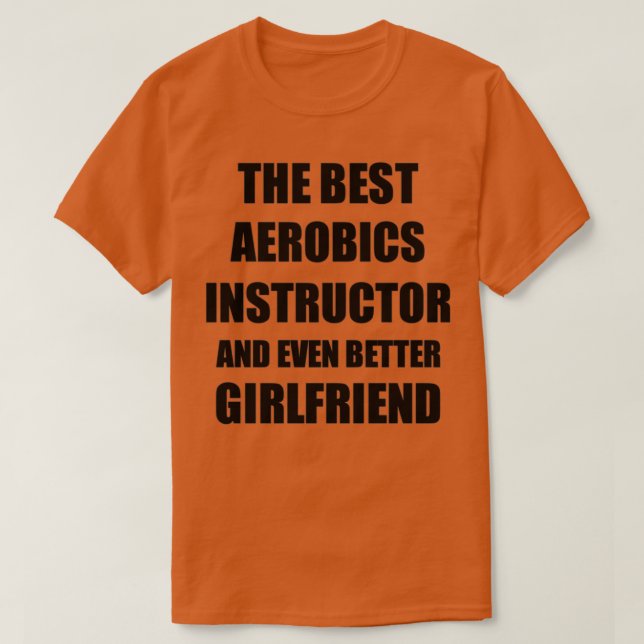 Aerobics Instructor Girlkompis Funny Gift Idea för T Shirt (Design framsida)
