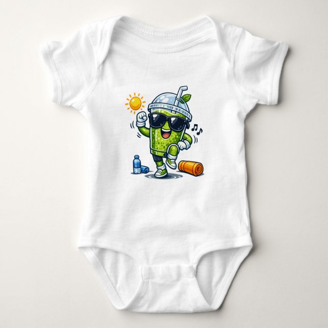 Aerobics Smoothie T Shirt (Framsida)