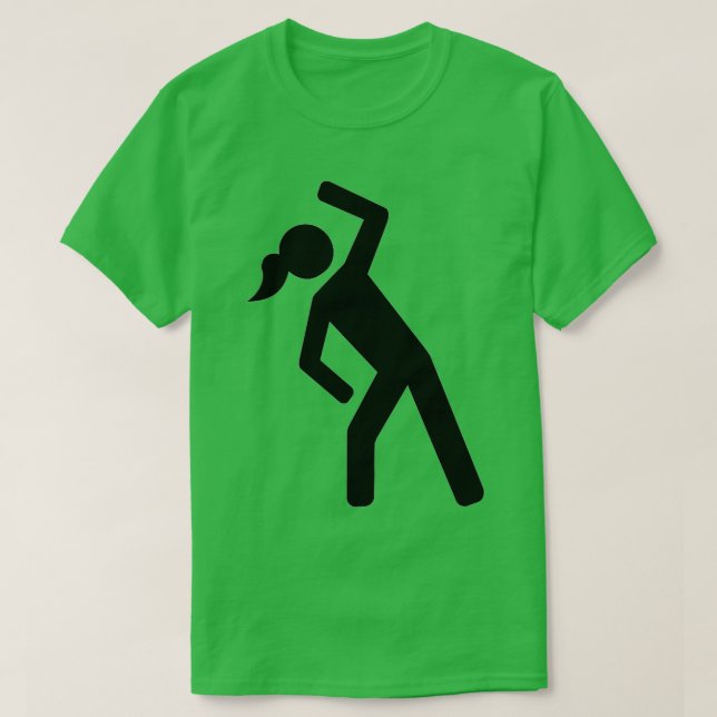 Aerobics symbol t shirt (Design framsida)
