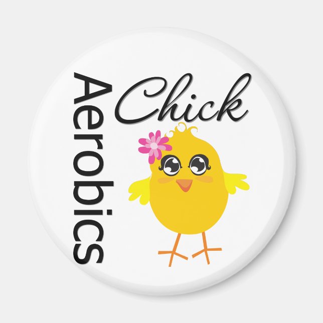 Aerobik Chick Magnet (Framsidan)