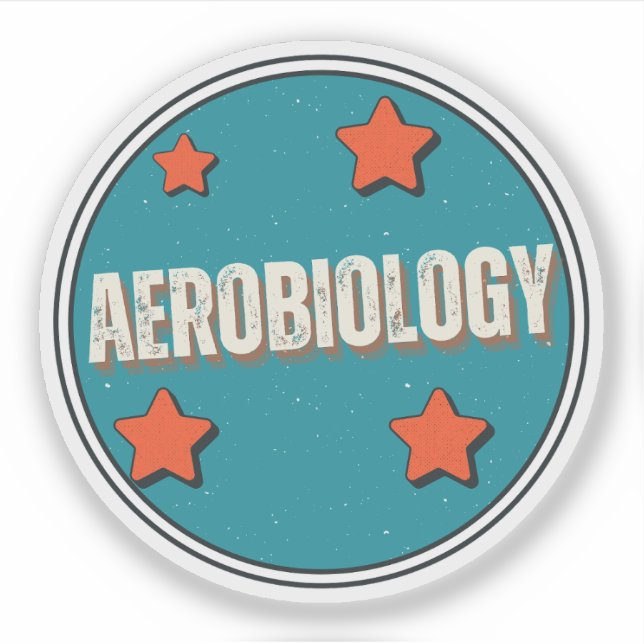 Aerobiologi Klistermärken (Framsida)