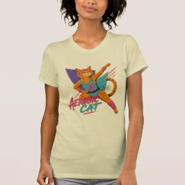 AEROBISK KATT T SHIRT