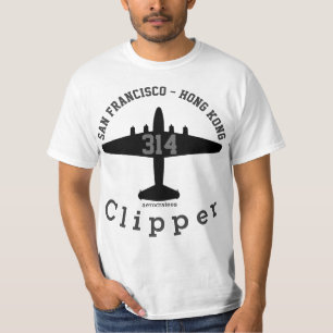 aerocrateesBoeing 314 Clipper Tee Shirt