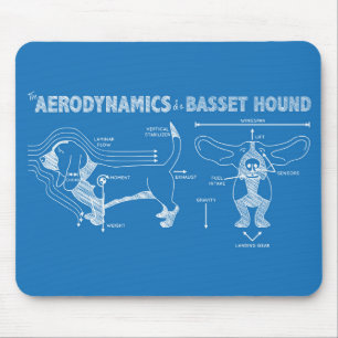 Aerodynamiken för ett Basset Hound Musmatta