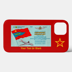 Aeroflot Passenger Biljett Fodral-Mate iphone case