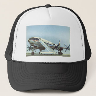 Aeroflot Tu 114 TRAFIKFLYGPLAN Keps