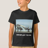 Aeroflot Tu 114 TRAFIKFLYGPLAN
