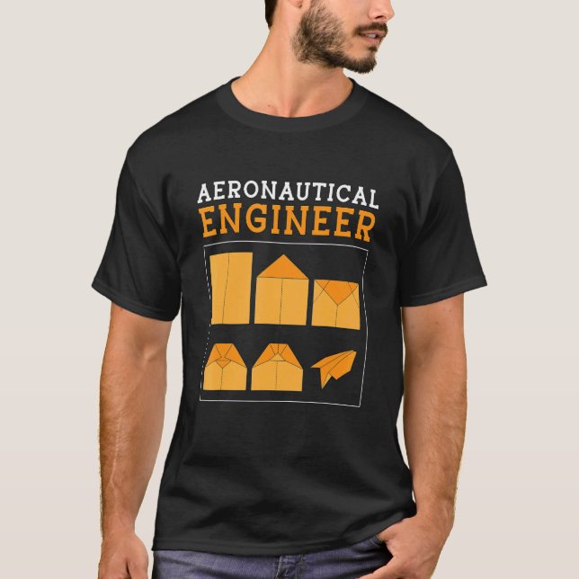 Aeronautical Ingenjör Engineering Rocket Aerospace T Shirt (Framsida)