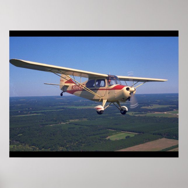Aeronca, 7AC Champ, 1947_Classic Aviation Poster (Framsidan)