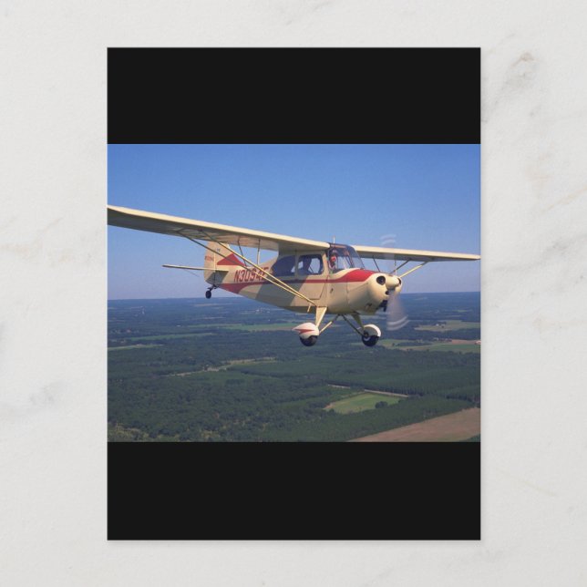 Aeronca, 7AC Champ, 1947_Classic Aviation Vykort (Framsida)