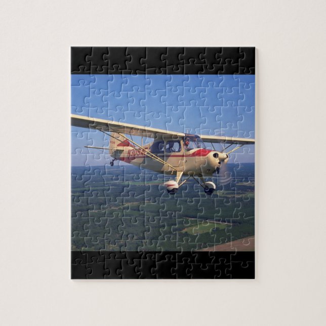 Aeronca 7AC mästare, flyg 1947_Classic Pussel (Vertikal)
