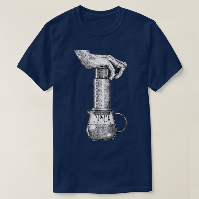 Aeropress T Shirt (Design framsida)