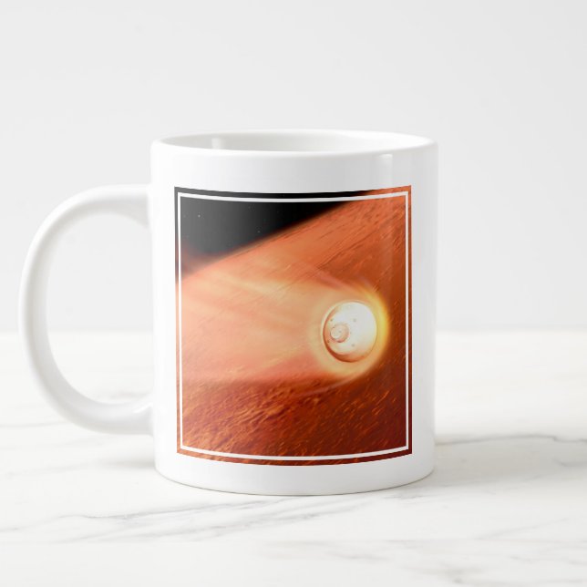 Aeroshell med bestående lutning mot marsmark jumbo mugg (Vänster)