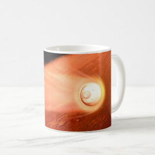 Aeroshell med bestående lutning mot marsmark kaffemugg