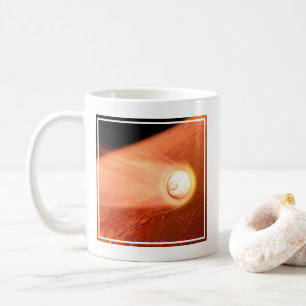 Aeroshell med bestående lutning mot marsmark kaffemugg
