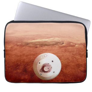 Aeroshell med bestående lutning mot marsmark laptop fodral