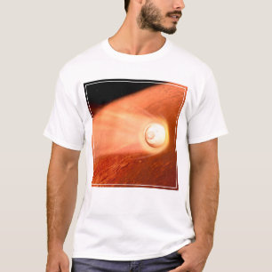 Aeroshell med bestående lutning mot marsmark t shirt