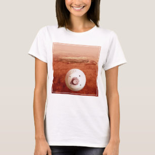 Aeroshell med bestående lutning mot marsmark t shirt