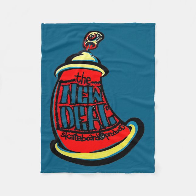 Aerosol Ny Skateboard Design Fleecefilt (Framsidan)
