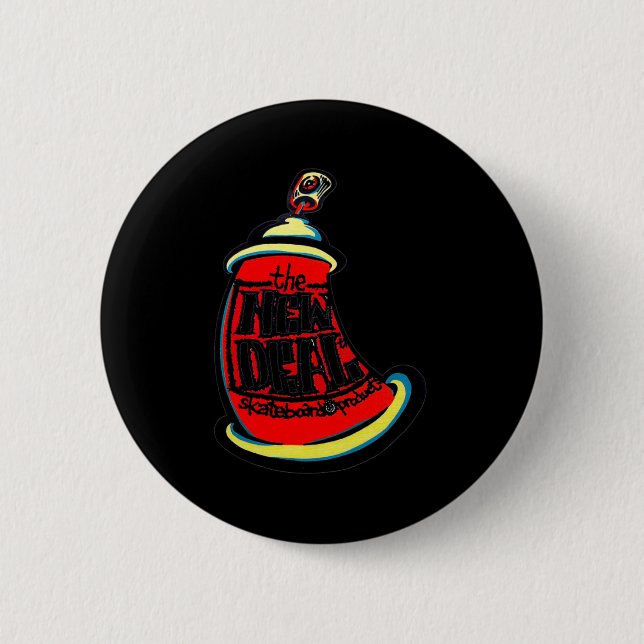 Aerosol Ny Skateboard Design  Knapp (Framsida)