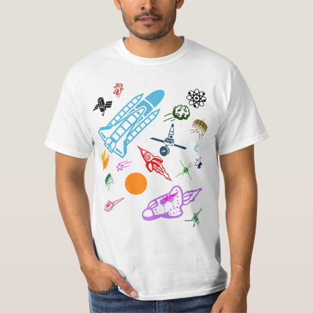 Aerospace Chaos T Shirt (Framsida)