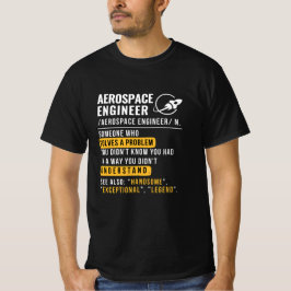 Aerospace Engineer Definition T-shirt