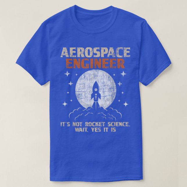 Aerospace EngineerAeronautical Engineering Aviatio T Shirt (Design framsida)
