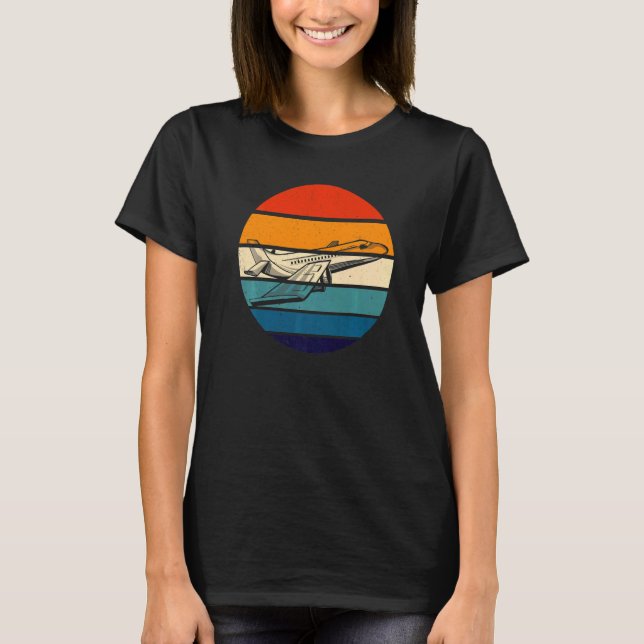 Aerospace Engineering Flygplan Aerospace Ingenjör T Shirt (Framsida)
