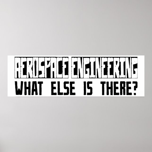 Aerospace Engineering Vad finns det annars? Poster (Framsidan)