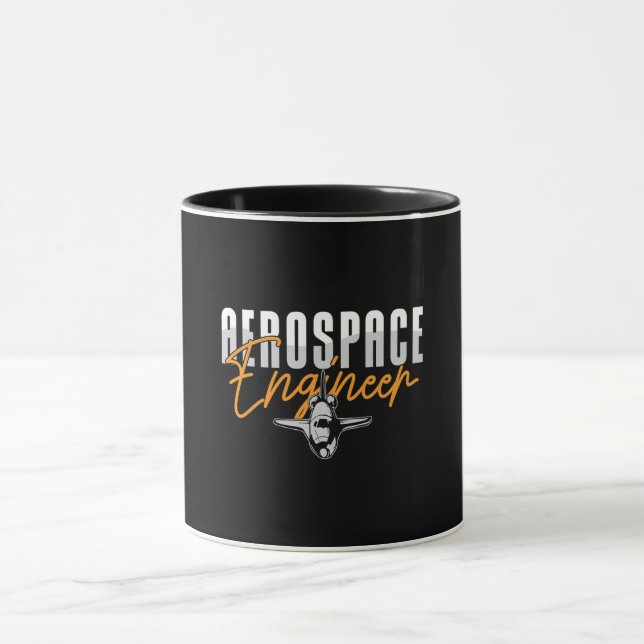 Aerospace Ingenjör Engineering Rocket Science Mugg (Center)