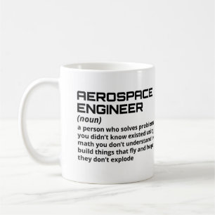 Aerospace Ingenjör - funny definition B-1 Kaffemugg