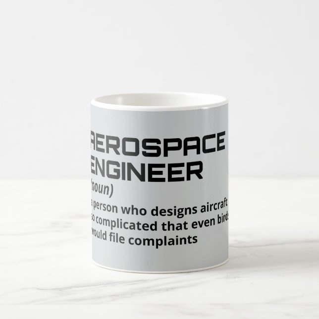 Aerospace Ingenjör - funny definition B-2 Kaffemugg (Center)