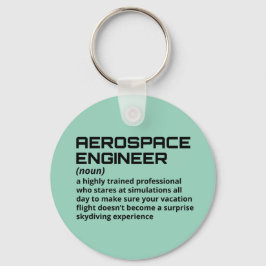 Aerospace Ingenjör - funny definition B-3 Nyckelring
