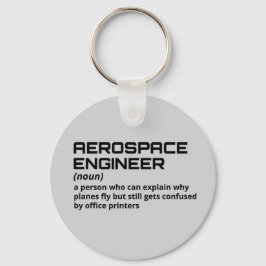 Aerospace Ingenjör - funny definition B-5 Nyckelring