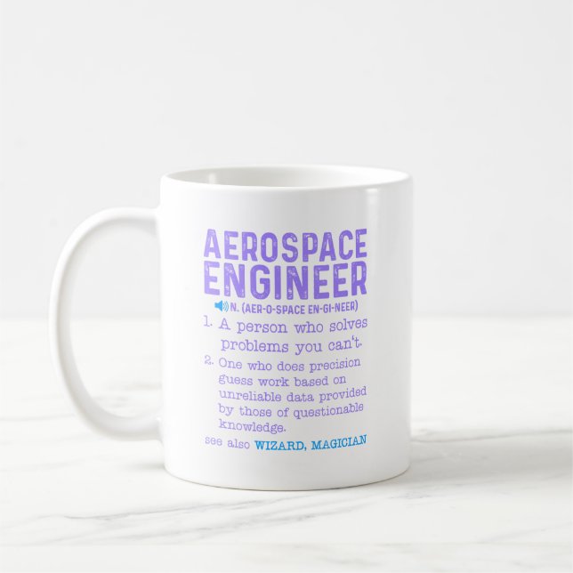 Aerospace Ingenjör Kaffemugg (Vänster)