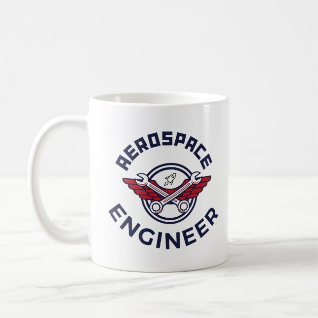 Aerospace Ingenjör Kaffemugg (Vänster)
