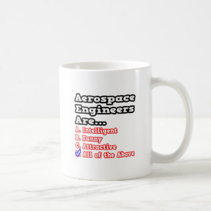 Aerospace Ingenjör Quiz...Joke Kaffemugg