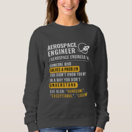 Aerospaceingenjörsdefinition Tröja