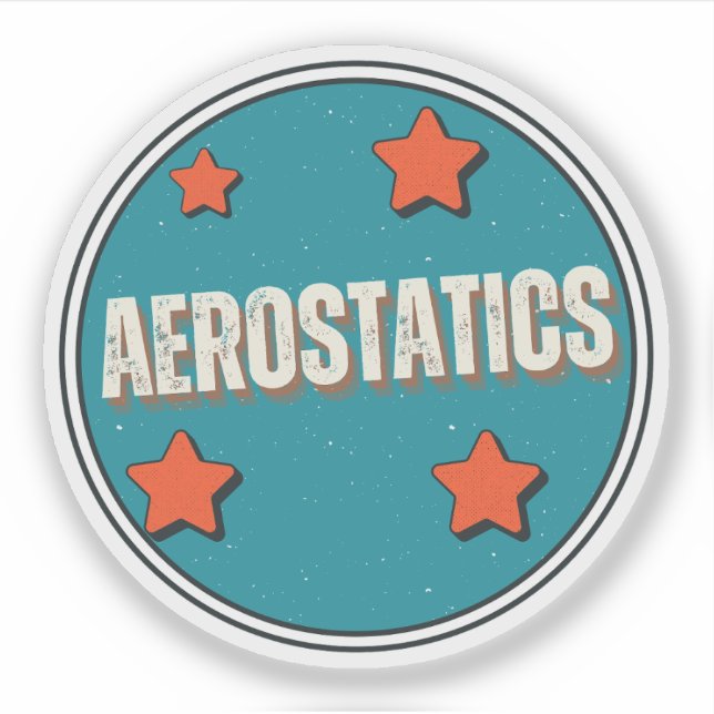 Aerostatik Klistermärken (Framsida)