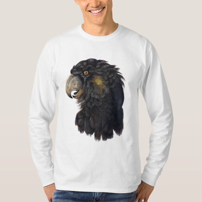 Aert Schouman Fågelhuvud Långärmad T Shirt (Framsida)