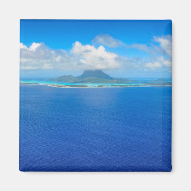 Aervy över Bora Bora magnet (Framsidan)