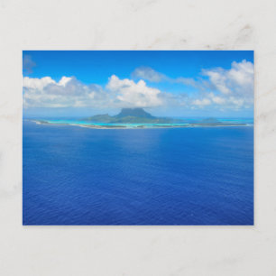Aervy över Bora Bora-vykort Vykort