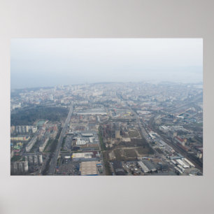Aervy på Burgas City, Bulgarien Poster