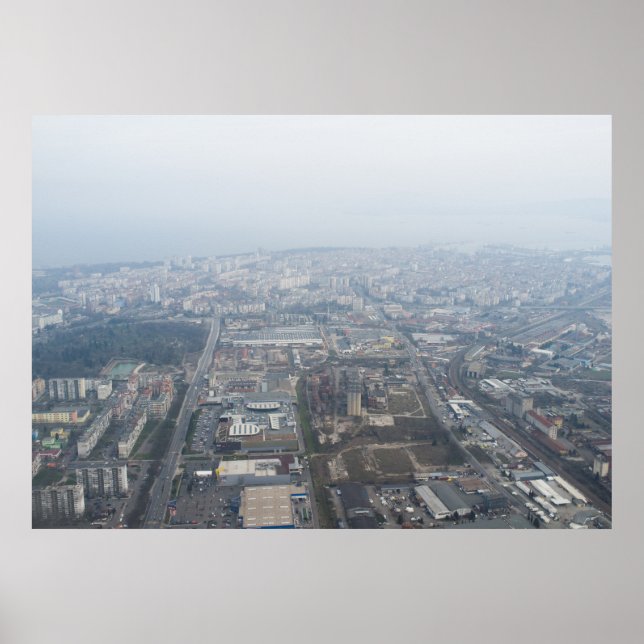 Aervy på Burgas City, Bulgarien Poster (Framsidan)