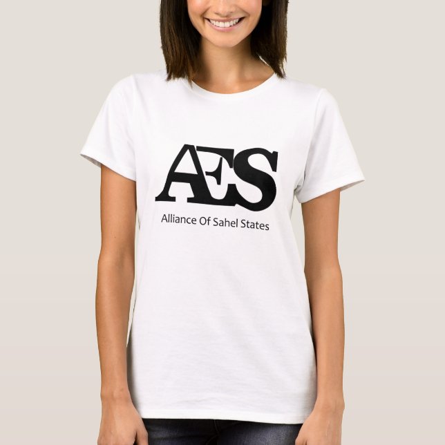 AES Alliance of Sahel Stater T Shirt (Framsida)