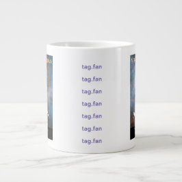 Aeson Blue Novella Mugg Jumbo Mugg